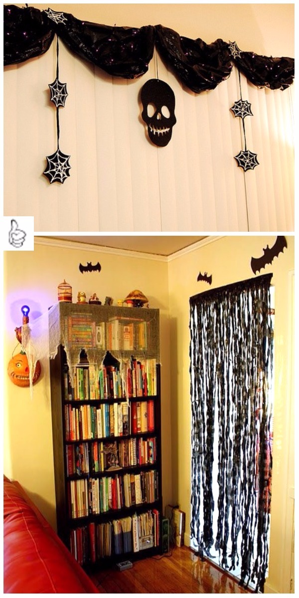 Diy Trash Bag Halloween Decoration Ideas Diy Trash Bag Garland Or