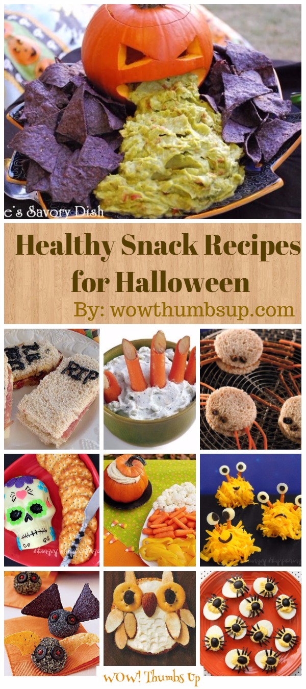 Healthy Snack Recipes for Halloween Celebration